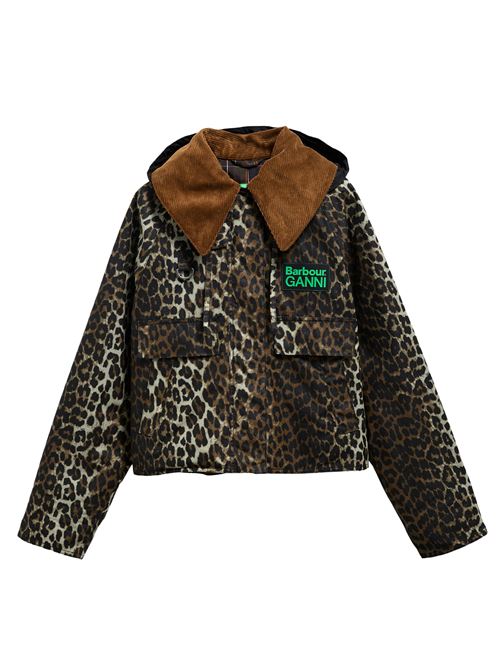 Leopard Jacket BARBOUR X GANNI | LWX1529BK11